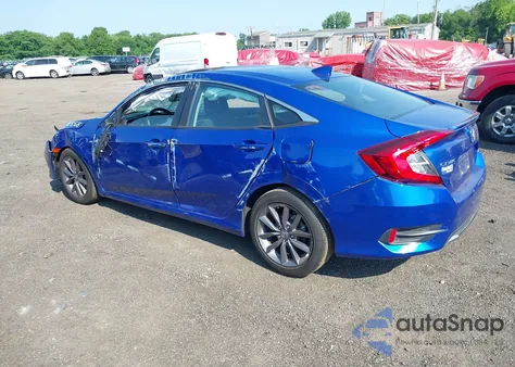 2020 Honda Civic Ex из США, поврежденный, VIN 19XFC1F37LE218568